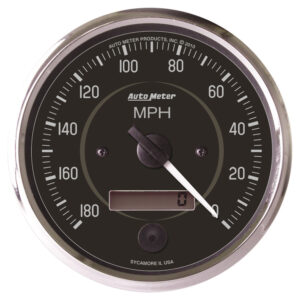 AUTOMETER 4in Dia Speedometer 180 MPH Elec Programable 201013