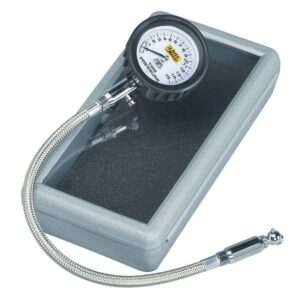 AUTOMETER Tire Pressure Gauge 0-15 PSI Analog w/Bleed Valve 2159