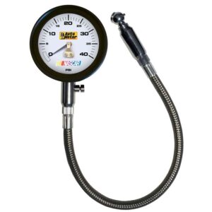 AUTOMETER Tire Pressure Gauge 0-40 PSI Analog w/Bleed Valve 2162