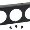 AUTOMETER 3-Hole Aluminum Panel 2238