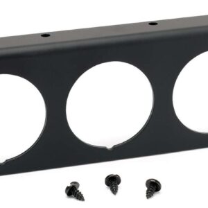 AUTOMETER 3-Hole Aluminum Panel 2238