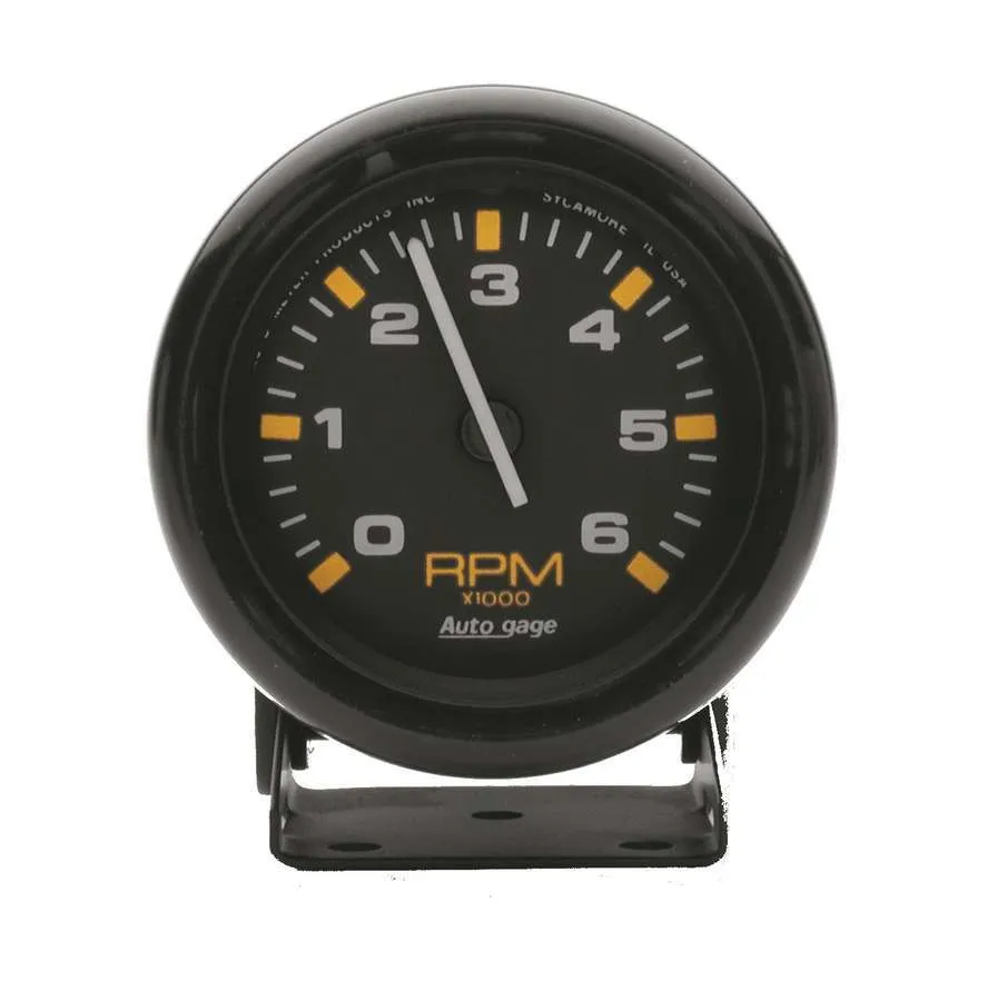 AUTOMETER Black Mini-Tach 6 000 Rp 2306