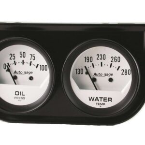 AUTOMETER 2-1/16in Oil/Water Short Sweep Console 2323