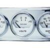 AUTOMETER 2-1/16in Oil/Volt/Water Chrm Short Sweep Console 2325