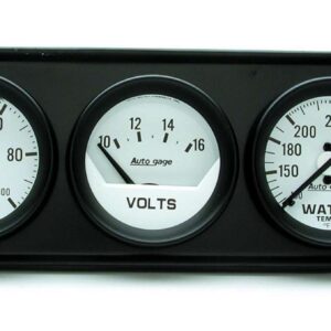 AUTOMETER 2-1/16in Oil/Volt/Water Console 2327
