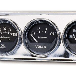 AUTOMETER 2in Chrm Mech.Gauge Pnl 2349