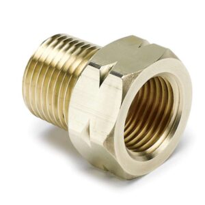 AUTOMETER 3/8in Brass NPT Water Temp Adapter 2370