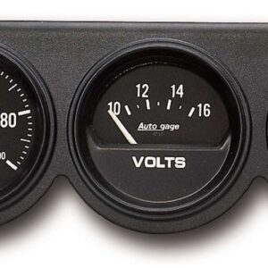 AUTOMETER 2-5/8 Blk Mech Gauge Pnl 2398