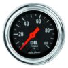 AUTOMETER 0-100 Oil Pressure Gauge 2421