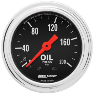 AUTOMETER 0-200 Oil Pressure Gauge 2422