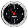 AUTOMETER 2-1/16 in Clock 2585