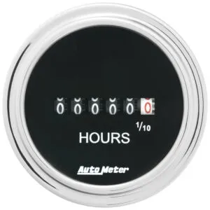 AUTOMETER 2-1/16 in Hourmeter Gauge 2587