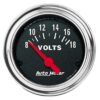 AUTOMETER 8-18V Voltmeter Gauge 2592