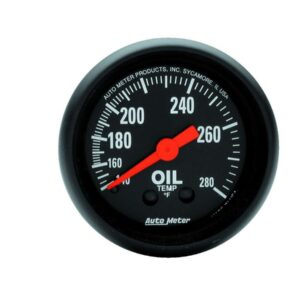 AUTOMETER 2-1/16 in Oil Temp. Gauge 2609