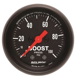 AUTOMETER 2-1/16in Z/S Boost Gauge - 0-100psi 2618