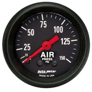 AUTOMETER 2-1/16in Z-Series Air Pressure Gauge 0-150psi 2620