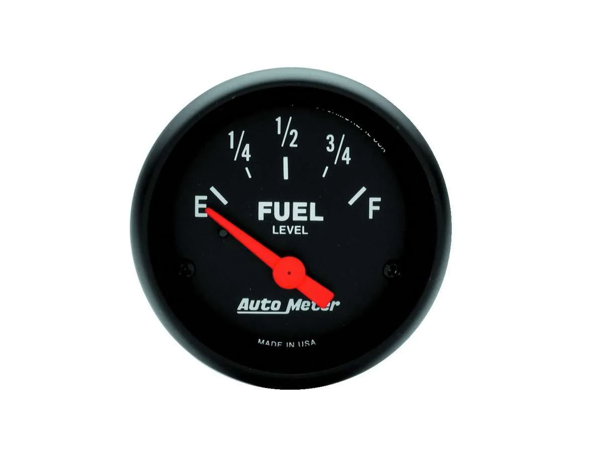 AUTOMETER 2-1/16 Z-Series Fuel Level Gauge 0-30 Ohms 2648