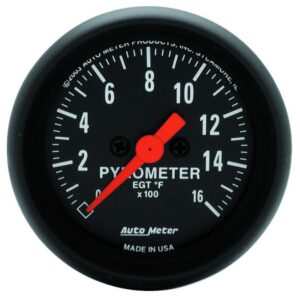 AUTOMETER 2-1/16in Z-Series EGT Pyrometer Kit 0-1600 2654