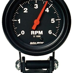 AUTOMETER 6000 Rpm Black Tach 2891