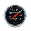 AUTOMETER 2-1/16in Sport Comp 0-35 Boost Gauge 3304