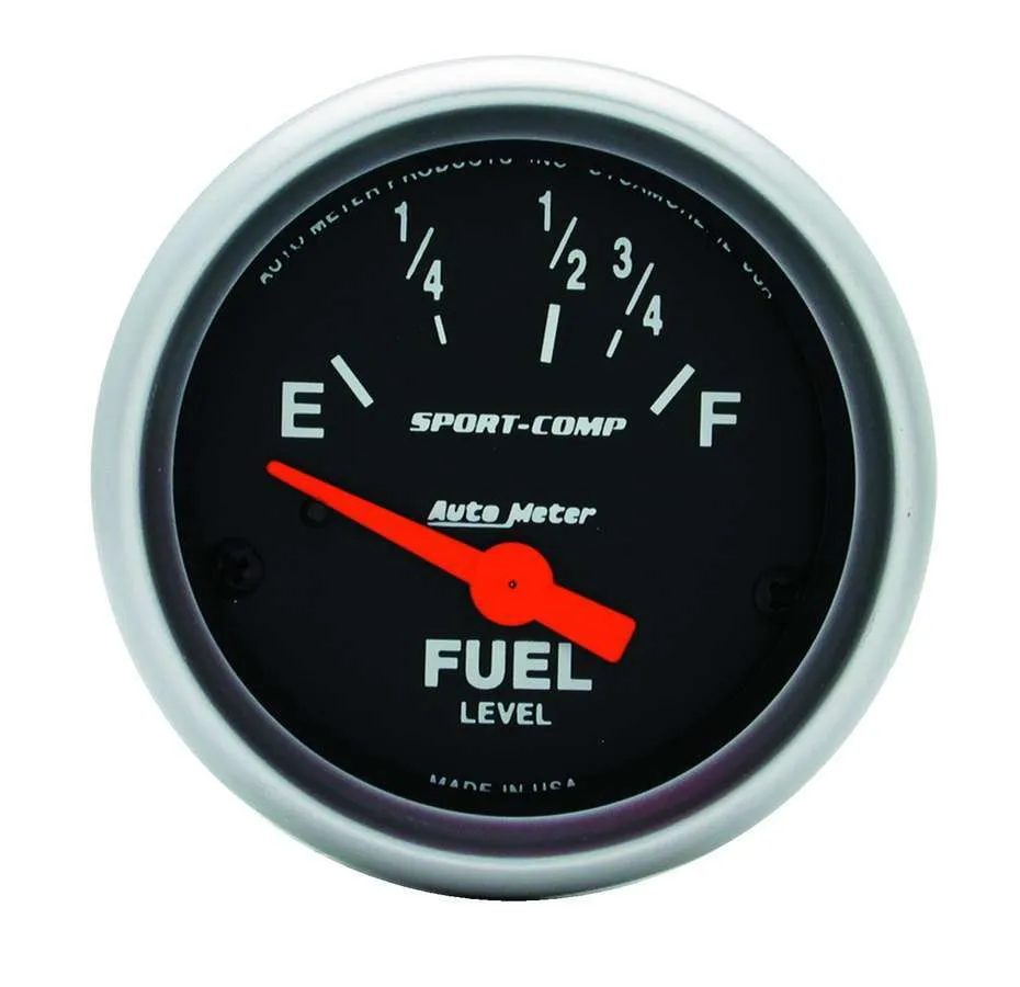 AUTOMETER 2-1/16in Sport Comp. Fuel Level Gauge 3318