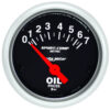 AUTOMETER 2-1/16 Mini S/C Oil Pressure Gauge - Metric 3327-M
