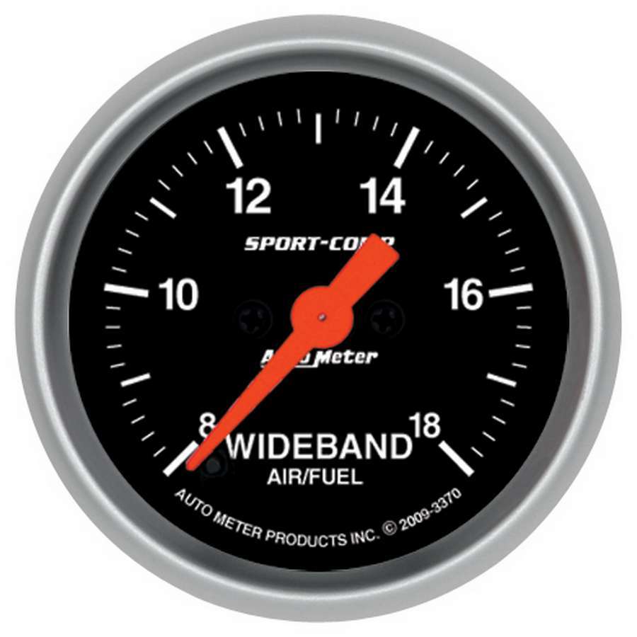 Autometer Phantom Series 2-1/16'' Wideband Pro Air/Fuel Ratio 6:1-20:1 AFR Gauge (5778) main image 0