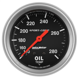 AUTOMETER 140-280 Oil Temp Gauge 3441
