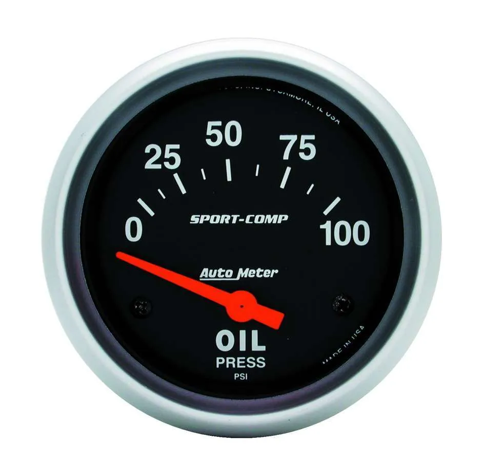 AUTOMETER 0-100 Oil Pressure Gauge 3522