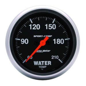 AUTOMETER Sport Comp 2-5/8in Water Temp 60-210 Mech. 3569