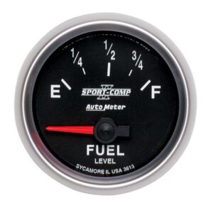 AUTOMETER 2-1/16in S/C II Fuel Level Gauge 0-90ohms 3613