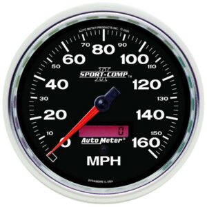 AUTOMETER 5in S/C II In-Dash Speedo 160MPH 3689