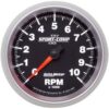 AUTOMETER 3-3/8in S/C II In-Dash Tach 3697