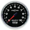 AUTOMETER 5in S/C II In-Dash Tach 10K RPM 3698