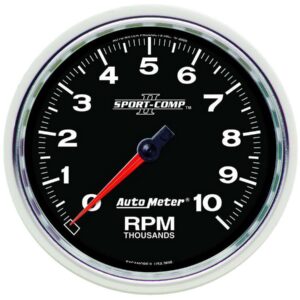 AUTOMETER 5in S/C II In-Dash Tach 10K RPM 3698