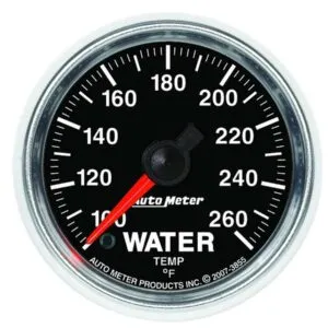 AUTOMETER 2-1/16 GS Water Temp Gauge - 100-260 3855