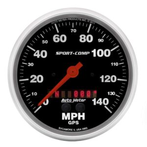 AUTOMETER 5in S/C GPS Speedo w/Rally-Nav Display 3983