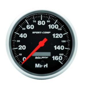 AUTOMETER 5in Sport Comp. Elec. 160 MPH Speedometer 3989
