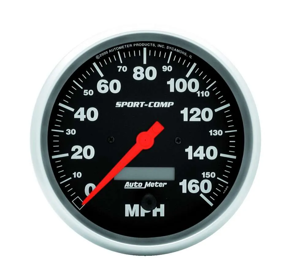 AUTOMETER 5in Sport Comp. Elec. 160 MPH Speedometer 3989