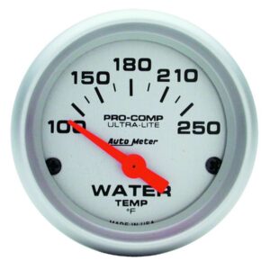 AUTOMETER 2-1/16in U/L Water Temp Gauge 100-250 4337
