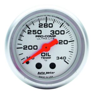 AUTOMETER 2-1/16in Ultra-Lite Oil Tank Temp. Gauge 4346