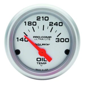 AUTOMETER Ultra-Lite 2-1/16 Oil Temp. 140-300 F. Elect. 4348