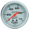 AUTOMETER 2-5/8in Ultra-Lite 0-100 Fuel Press. Gauge 4612