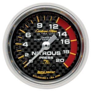 AUTOMETER C/F 2-1/16in Nos Pressure Gauge 0-2000PSI 4728