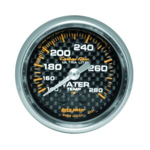 AUTOMETER C/F 2-1/16in Water Temp. Gauge 140-280 4731