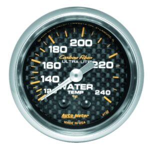 AUTOMETER 2-1/16in C/F Water Temp. Gauge 120-240 4732