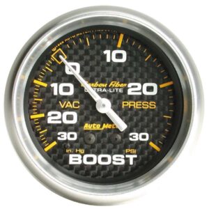 AUTOMETER C/F 2-5/8in Boost Gauge 4803