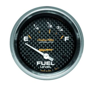 AUTOMETER 2-5/8in C/F Fuel Level Gauge 73/10 OHMS 4815