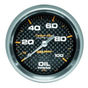 AUTOMETER C/F 2-5/8in Oil Pressure Gauge 0-100PSI 4821
