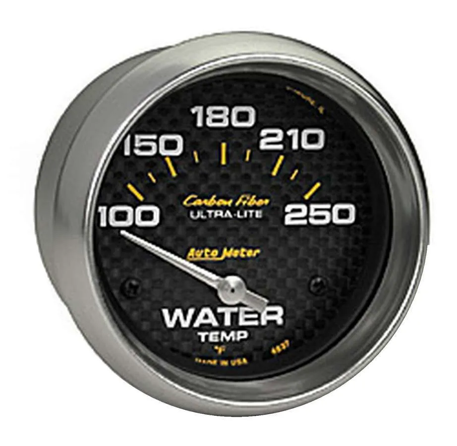 AUTOMETER C/F 2-5/8in Water Temp. Gauge 100-250 4837